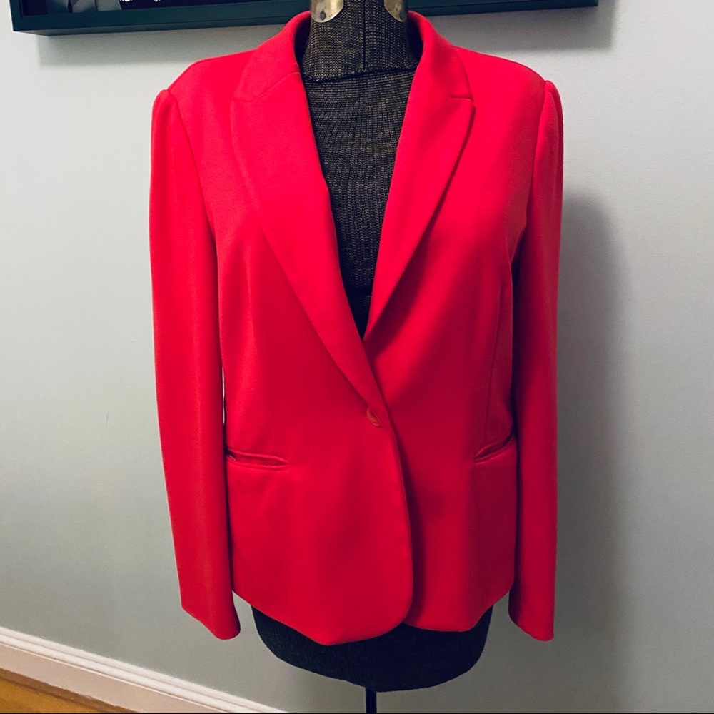 Lilly Pulitzer Leighton hot pink blazer, size XL.
